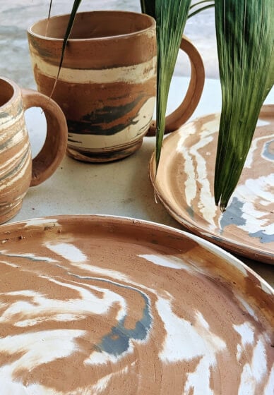 Stipple and Style Workshop: Transforming Pottery Platters