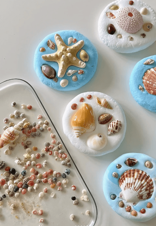 Stone and Shell Magnet Sculpture Class