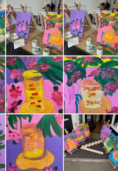 Summer School Holiday Kids Painting Workshop: Central Coast