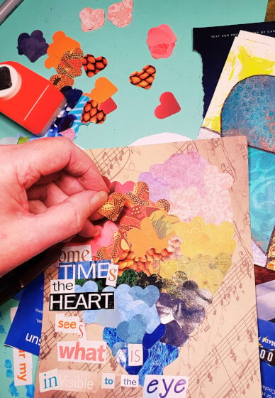 Sunday Afternoon at Home: Creative Collage Art