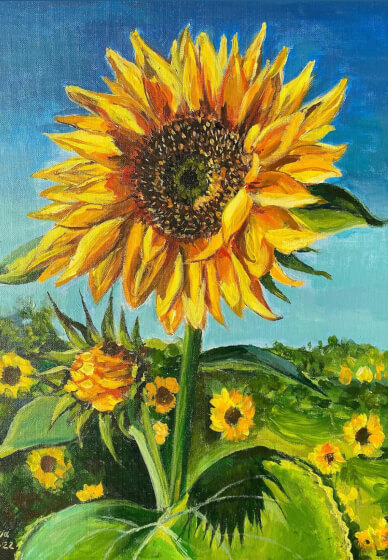 Sunflower Painting Workshop