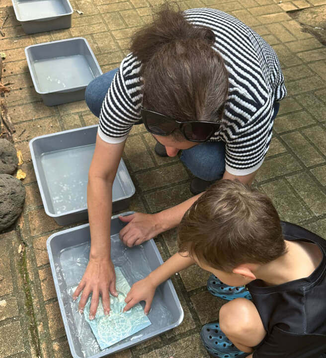 Sunprinting School Holiday Workshop