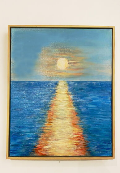 Sunset Textured Painting Workshop
