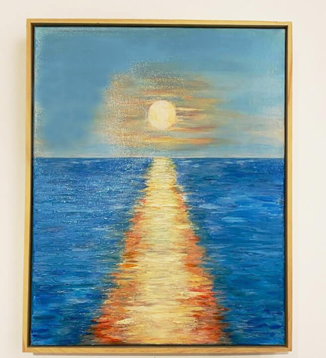 Sunset Textured Painting Workshop