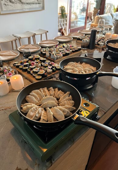 Sushi and Gyoza Class for Private Parties and Events