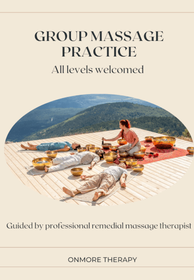 Sydney Massage Technique Practise Workshop