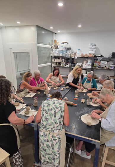 Team Building Hand Building Class 2 Hours