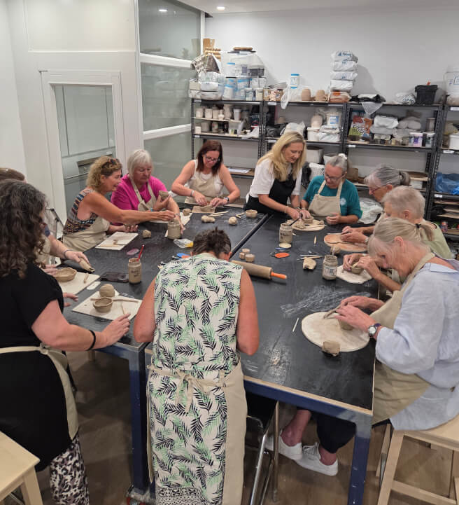 Team Building Hand Building Class 2 Hours