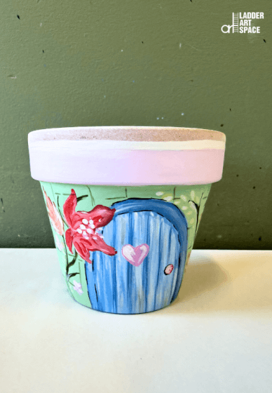 Terracotta Pot Paint and Sip Workshop: The Secret Garden