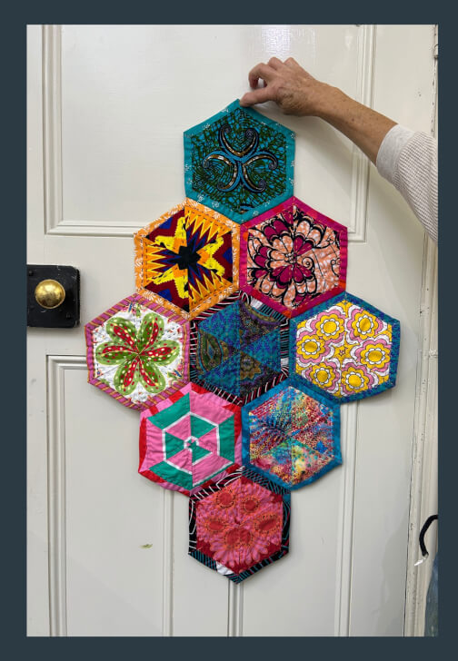 Textile Art: DIY Slow Stitch Quilt