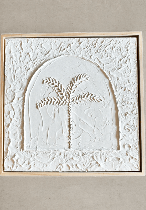 Textured Art Workshop: Palm Tree