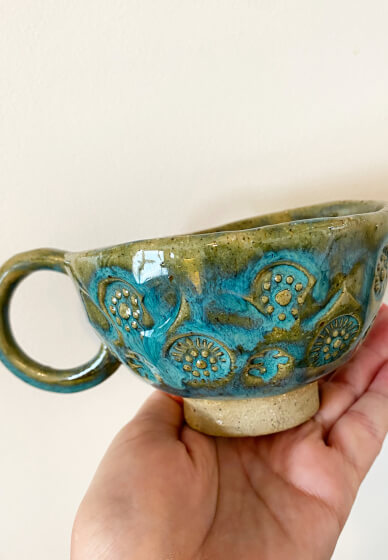 Textured Ceramic Mug Workshop