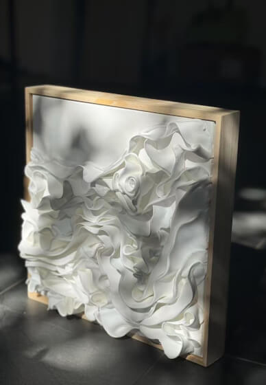 Textured Clay Canvas Art Workshop