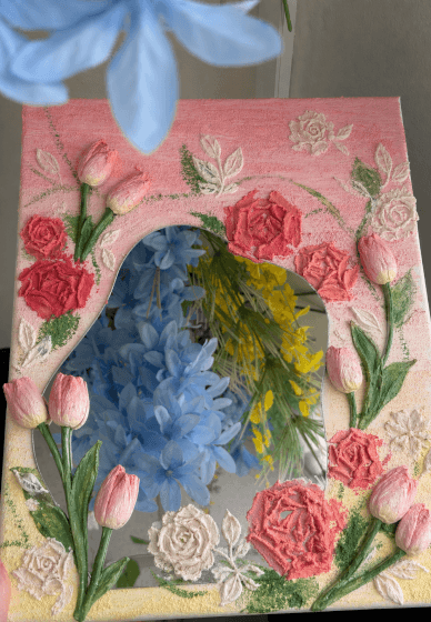 Textured Mirror and Paint Workshop