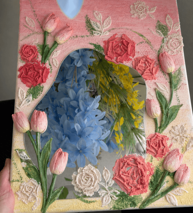 Textured Mirror and Paint Workshop