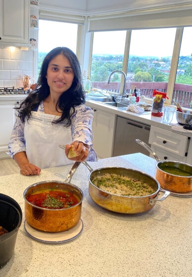 The Art of Indian Vegetarian Cooking Class