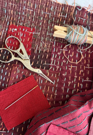 The Boro Bag ~ Part 2: Japanese Style Patchwork Workshop