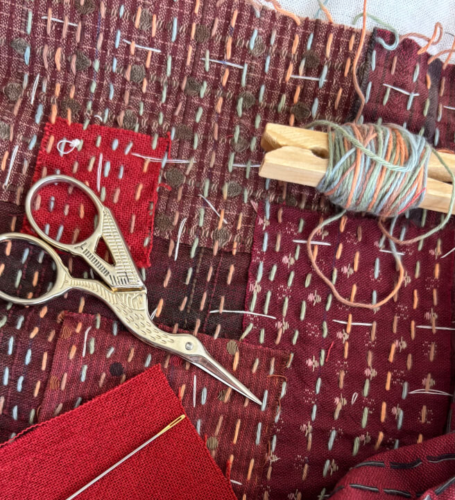 The Boro Bag ~ Part 2: Japanese Style Patchwork Workshop
