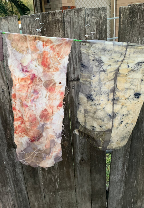 Eco Printing on Silk Scarf Workshop