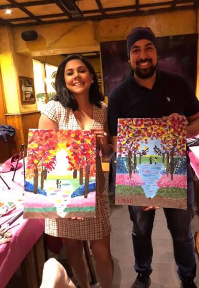 The Lonely Arts Club: Paint and Sip Class