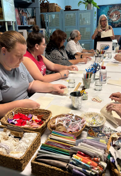 Tiny Textile Landscapes Workshop: The Art of Slow Stitching