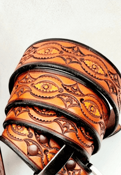 Tooled Leather Belt Making Workshop