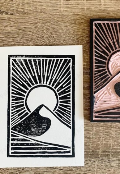 Tote Bag Block Printing Workshop for Beginners