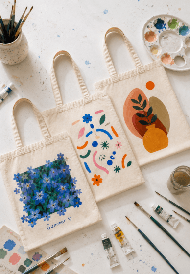 Tote Bag Painting Workshop