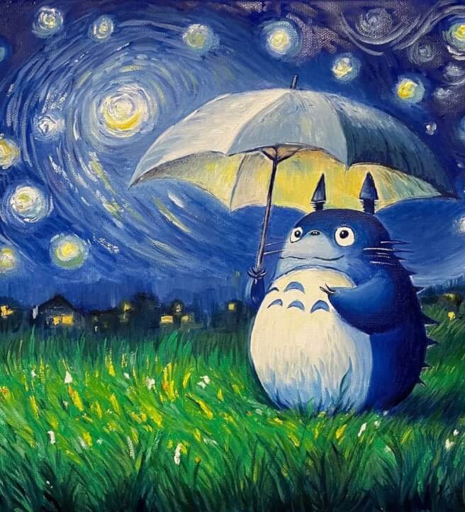 Totoro Painting Class for Kids
