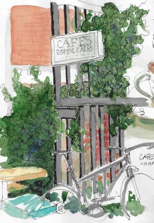 Travel Sketching and Journalling Class