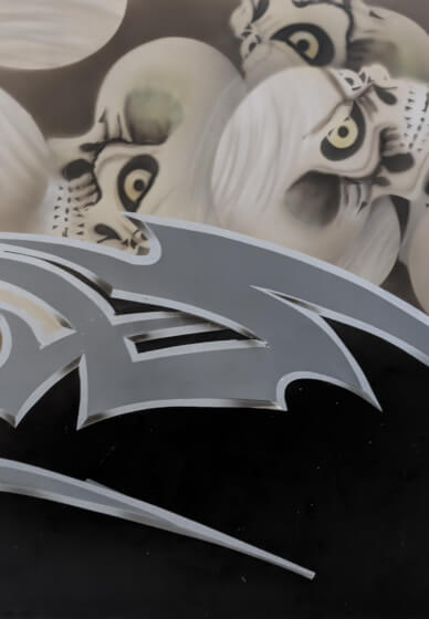 Tribal Skulls Airbrush Art Workshop