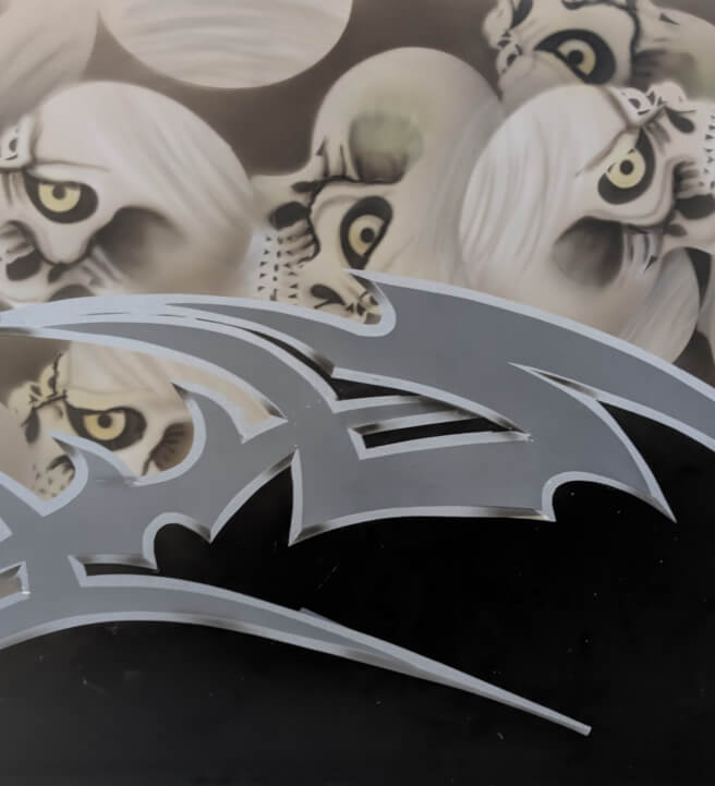 Tribal Skulls Airbrush Art Workshop