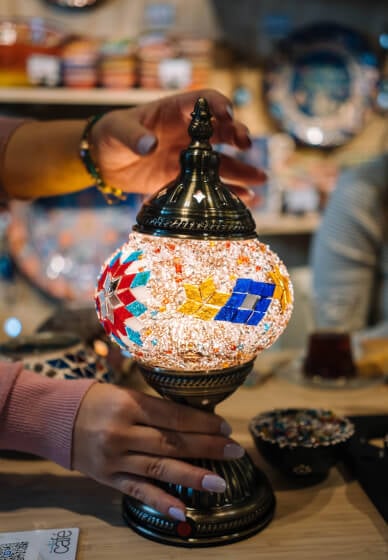 Turkish Mosaic Lamp Class