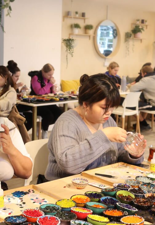Turkish Mosaic Lamp Class in Newcastle | ClassBento