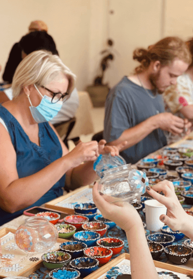 Social Air Dry Pottery Class NSW Country