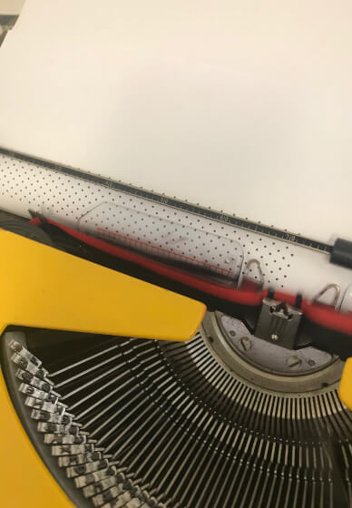 Typewriter Art Workshop