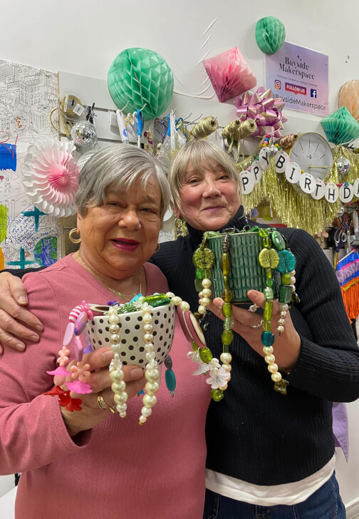 Upcycled Beaded Forever Plant Workshop