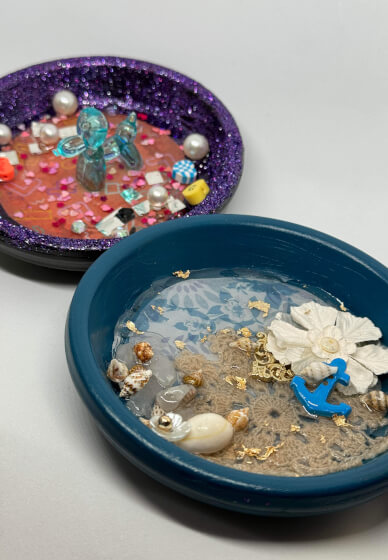 UV Resin Art Class: Jewellery Dish