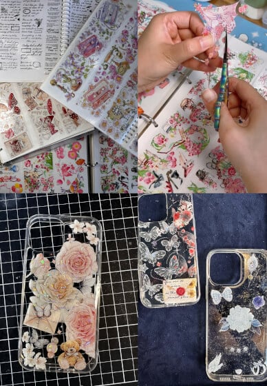 UV Resin Workshop: Phone Case with Stickers