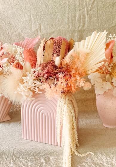 Vase Arrangement Class: Blushing Blooms or Neutrals