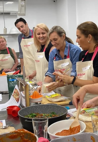 Vegan Cooking Class for Private Functions / Team Building