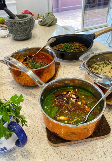 Vegan Indian Cooking Class for Corporate Teams