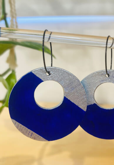 Vibrant Wooden Earring Decorating Workshop