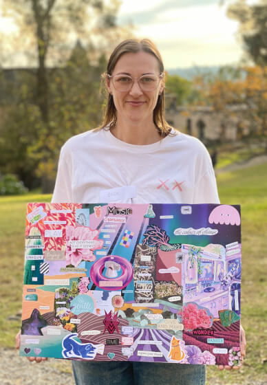 Vision Board Collage Day Retreat Workshop