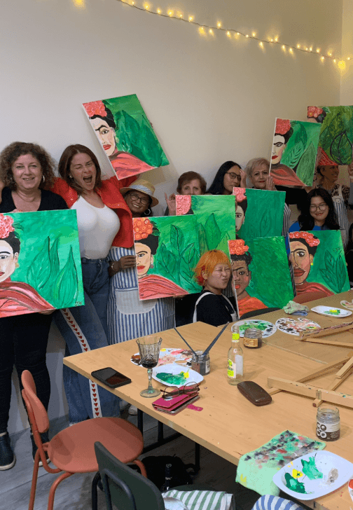 'Viva La Frida' Paint and Sip Class