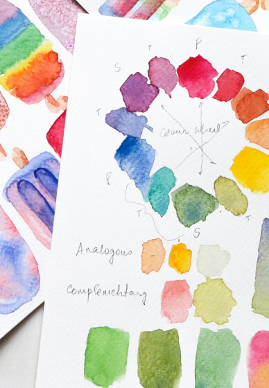 Watercolour Colour Theory Workshop