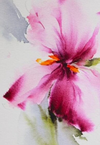 Watercolour Floral Painting Workshop for Beginners