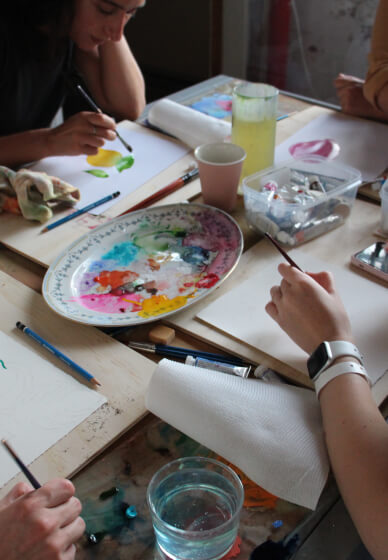 Watercolour Open Studio Class