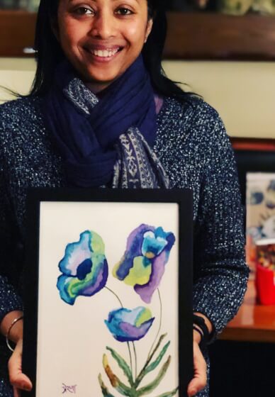 Watercolour Paint and Sip Class