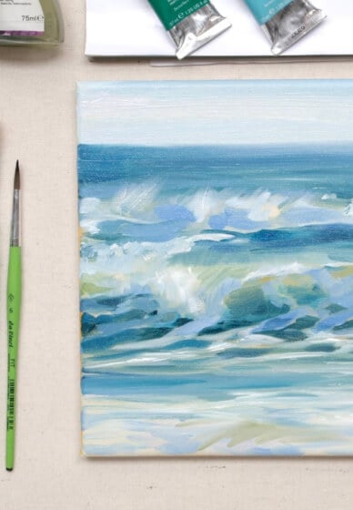 Waves of Light: Oil Painting Workshop for Beginners